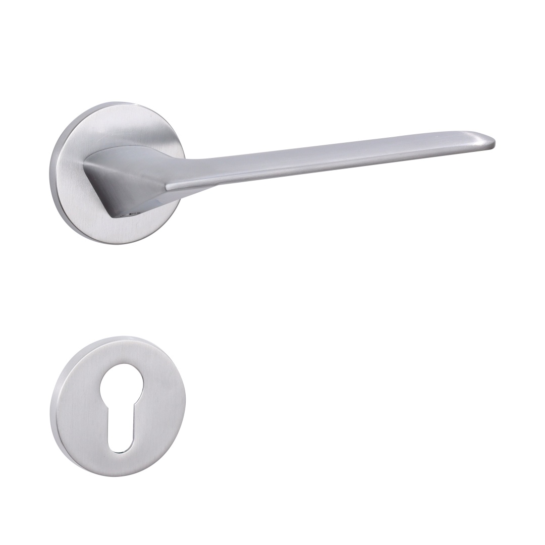 Ib qho tshwj xeeb tshaj plaws matt satin chrome qhov rooj xauv tsim nyob hauv Suav teb