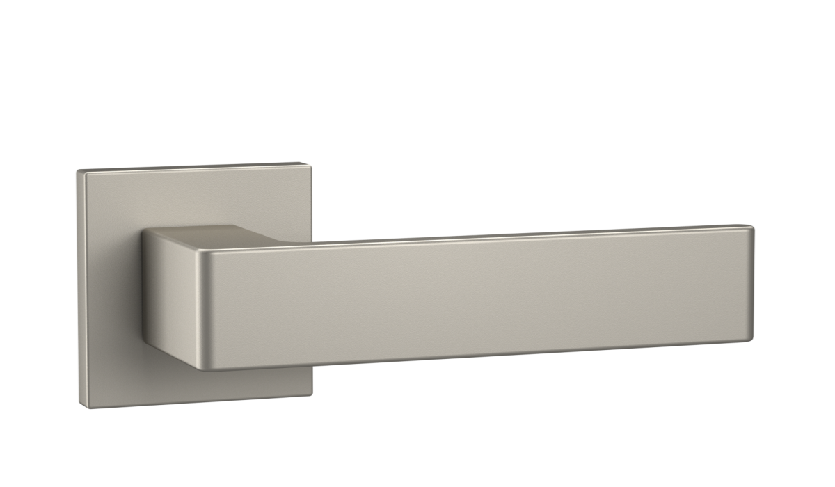 matt satin nickel aluminium qhov rooj kov