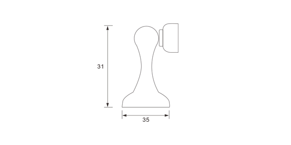 Stainless Steel Support Bar Connection Fitting Rod Connector Glass Hardware