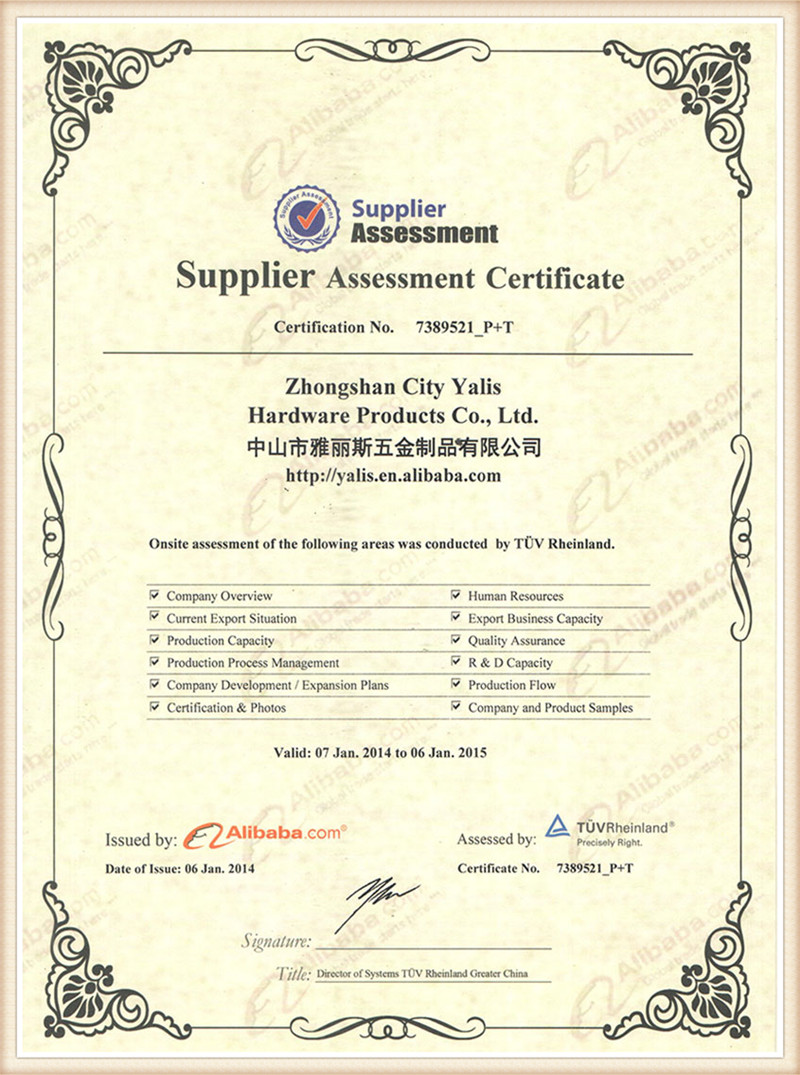 Alibaba Supplier Assessment-1