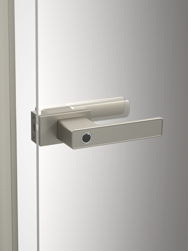 Platinum grey qhov rooj xauv rau iav qhov rooj tsis slim aluminium ncej ntawm sash