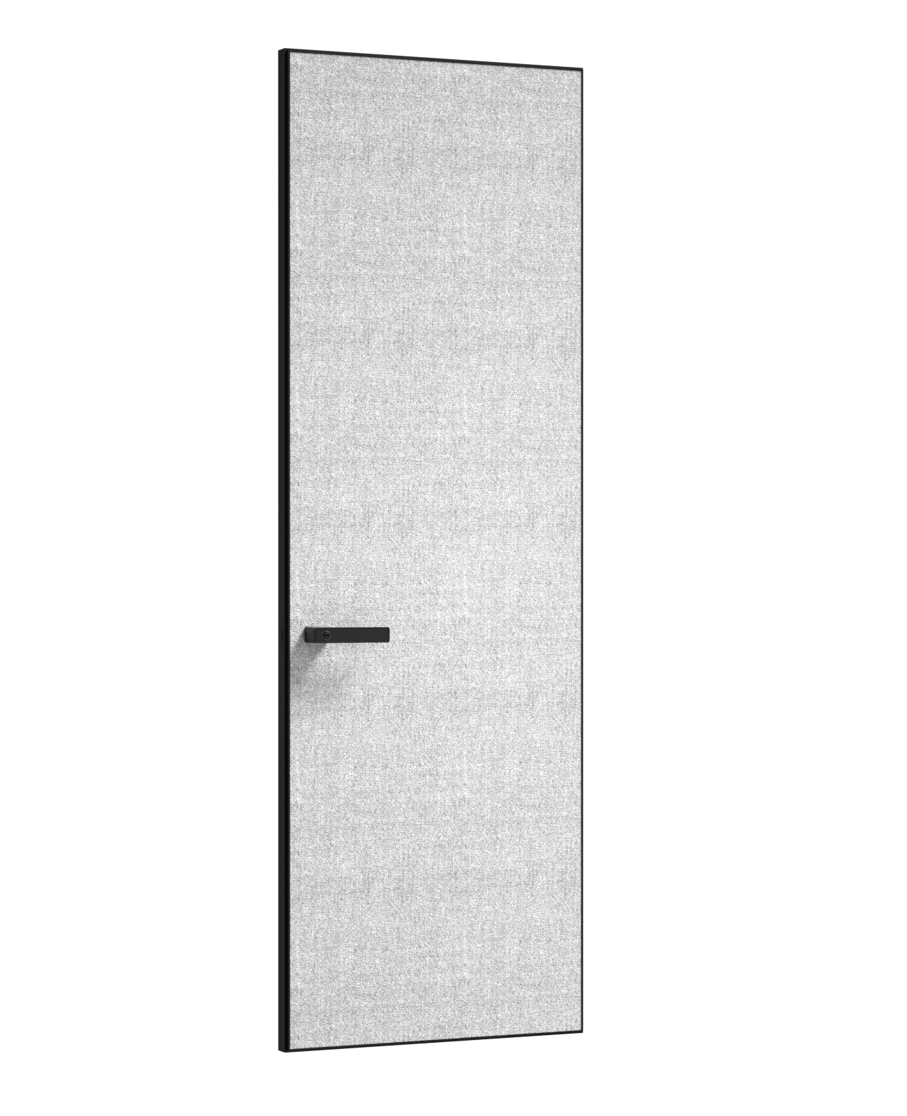 Tshwj xeeb Minimalist Qhov Rooj kov Rau Ntoo Qhov Rooj