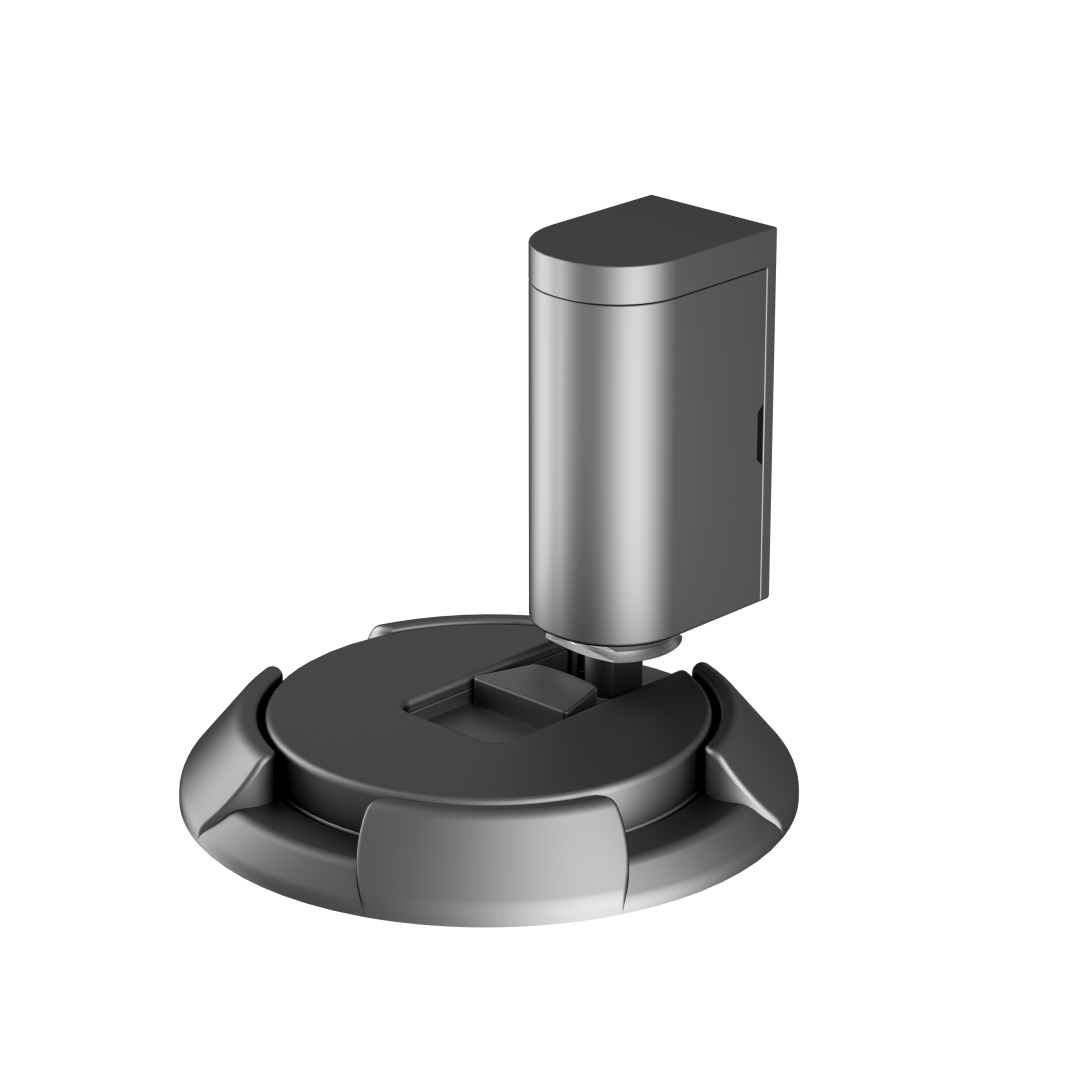 2024 Minimalist Platinum Grey Qhov Rooj Stopper