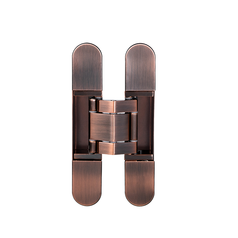 Adjustable door hinges for invisble wooden door
