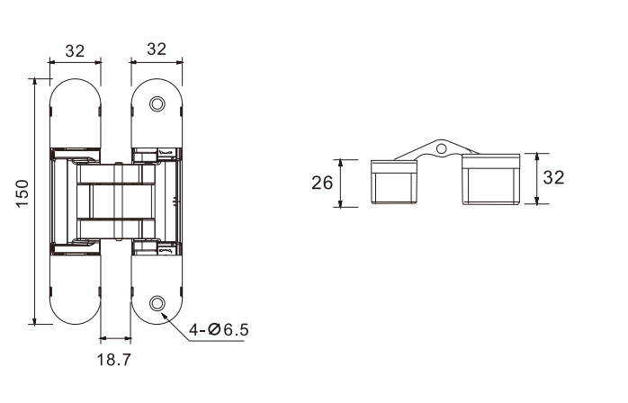 door hinge hardware suppliers in China