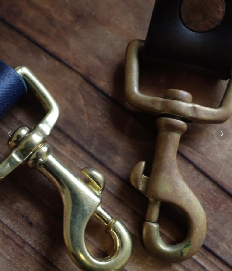 Oxidized brass
