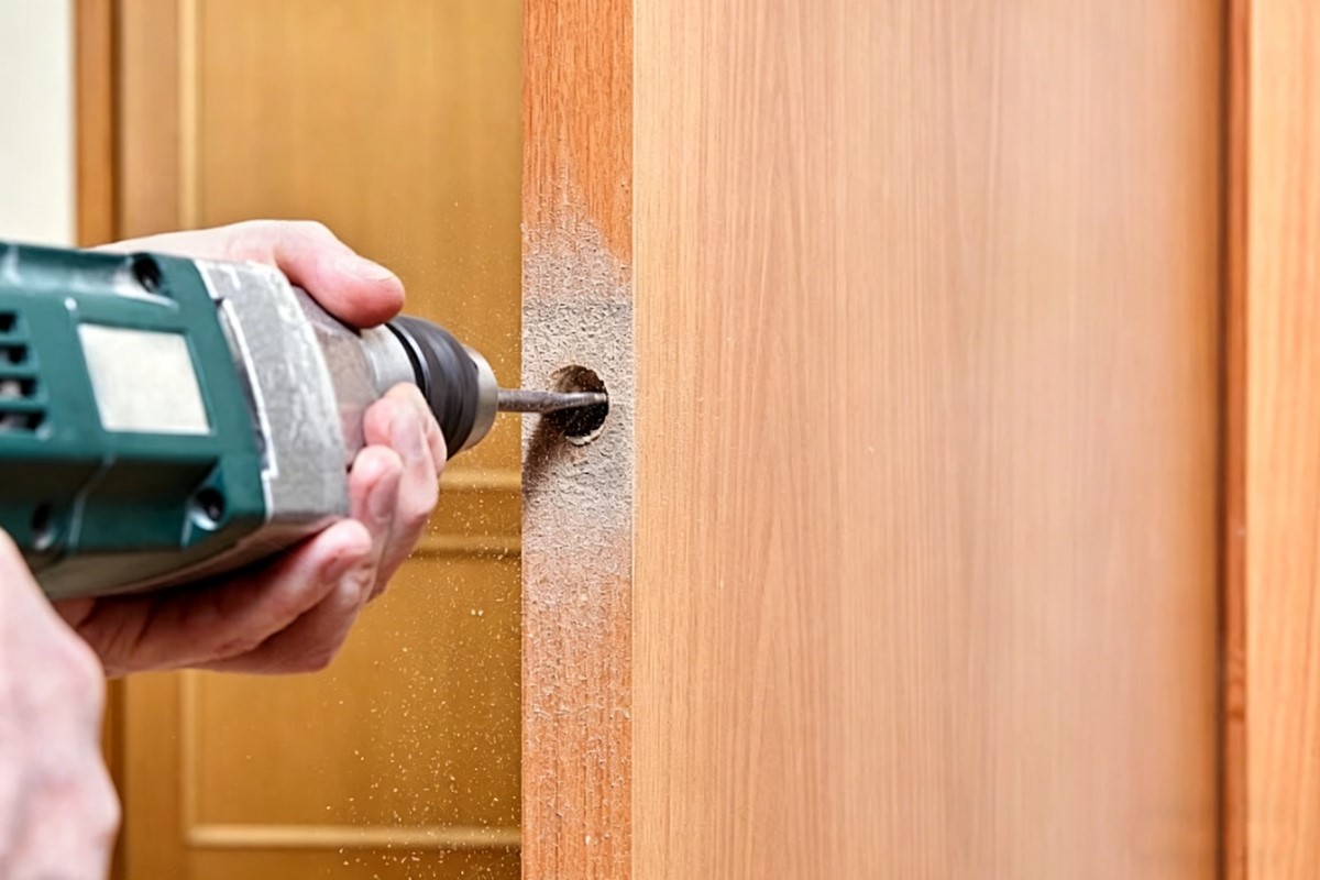 Steps for Installing a Door Handle