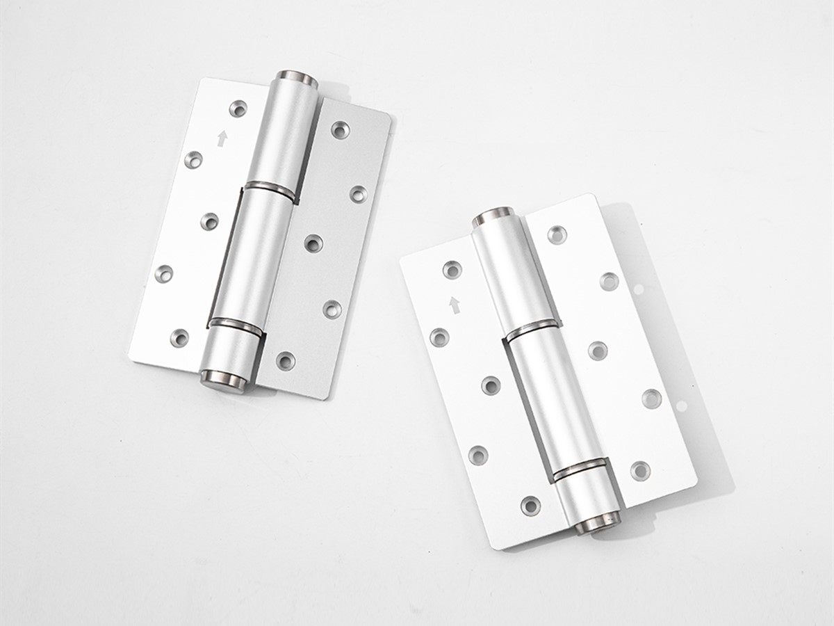 Non-adjustable door hinges