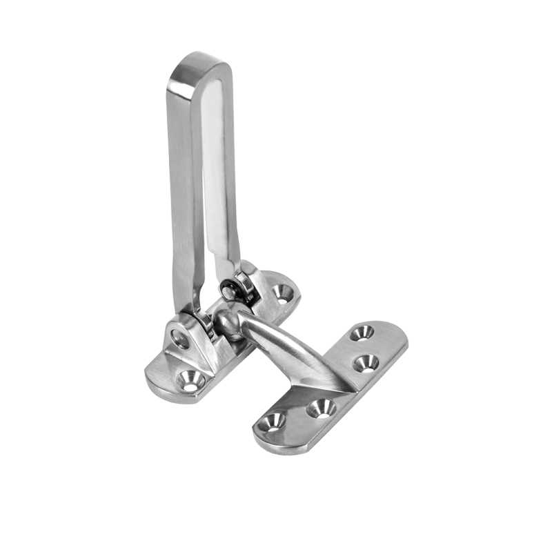 Stainless Steel Swing Bar Lock Door Guard Latch Anti-theft Security Door Lock