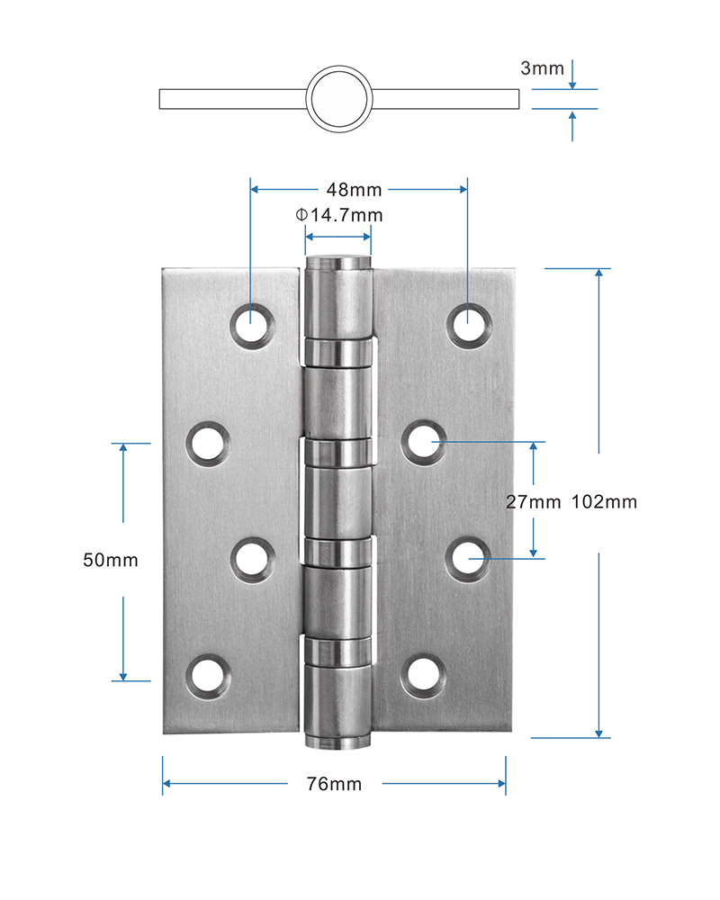 YALIS door hinge design