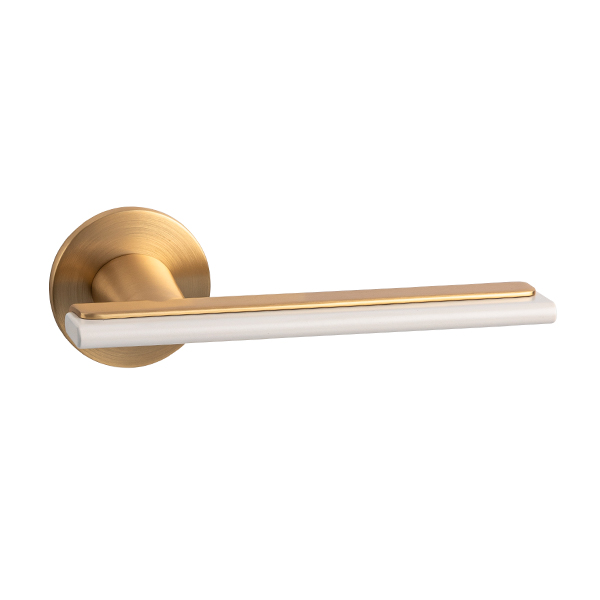Light Luxury Leather High-End Door Handle