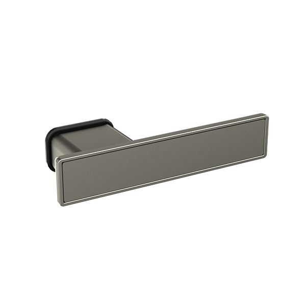 Modern Aluminum Wood Door Handle With Hidden Function