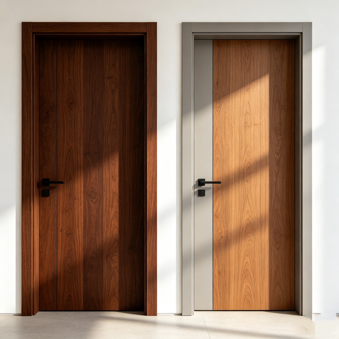 Aluminum-Wood vs Solid Wood Door: Which Requires Heavier Hinges?
