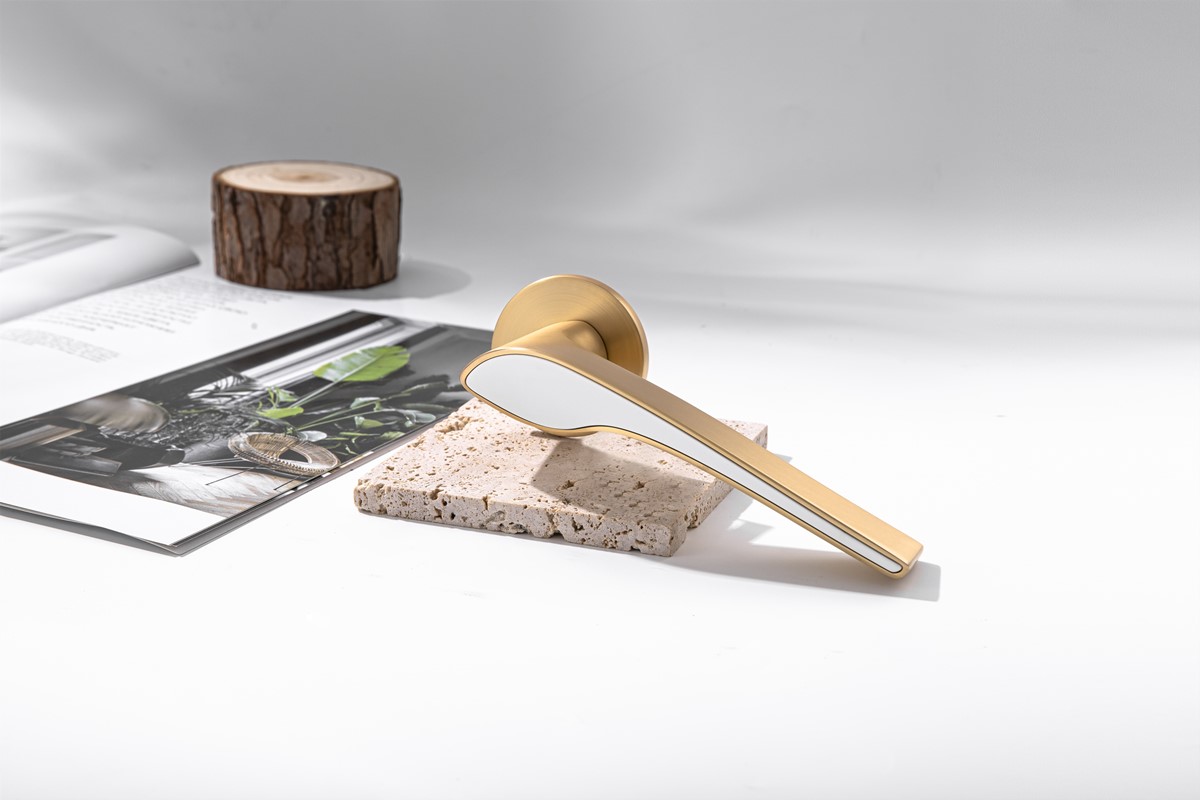 Indoor bedroom door handle