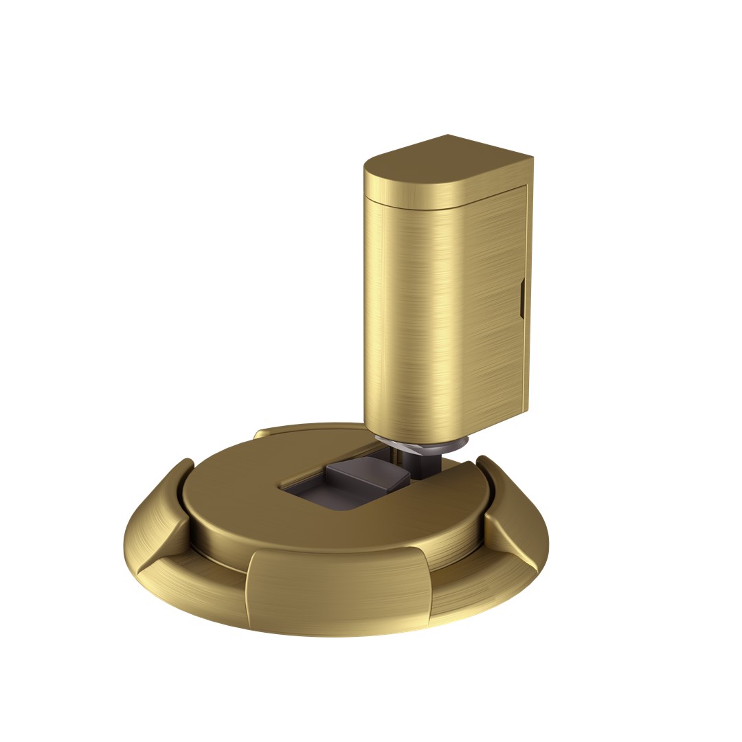 Matt Gold Windproof Door Stopper