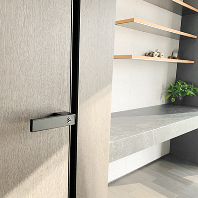 Minimalist Door Hardware Solution