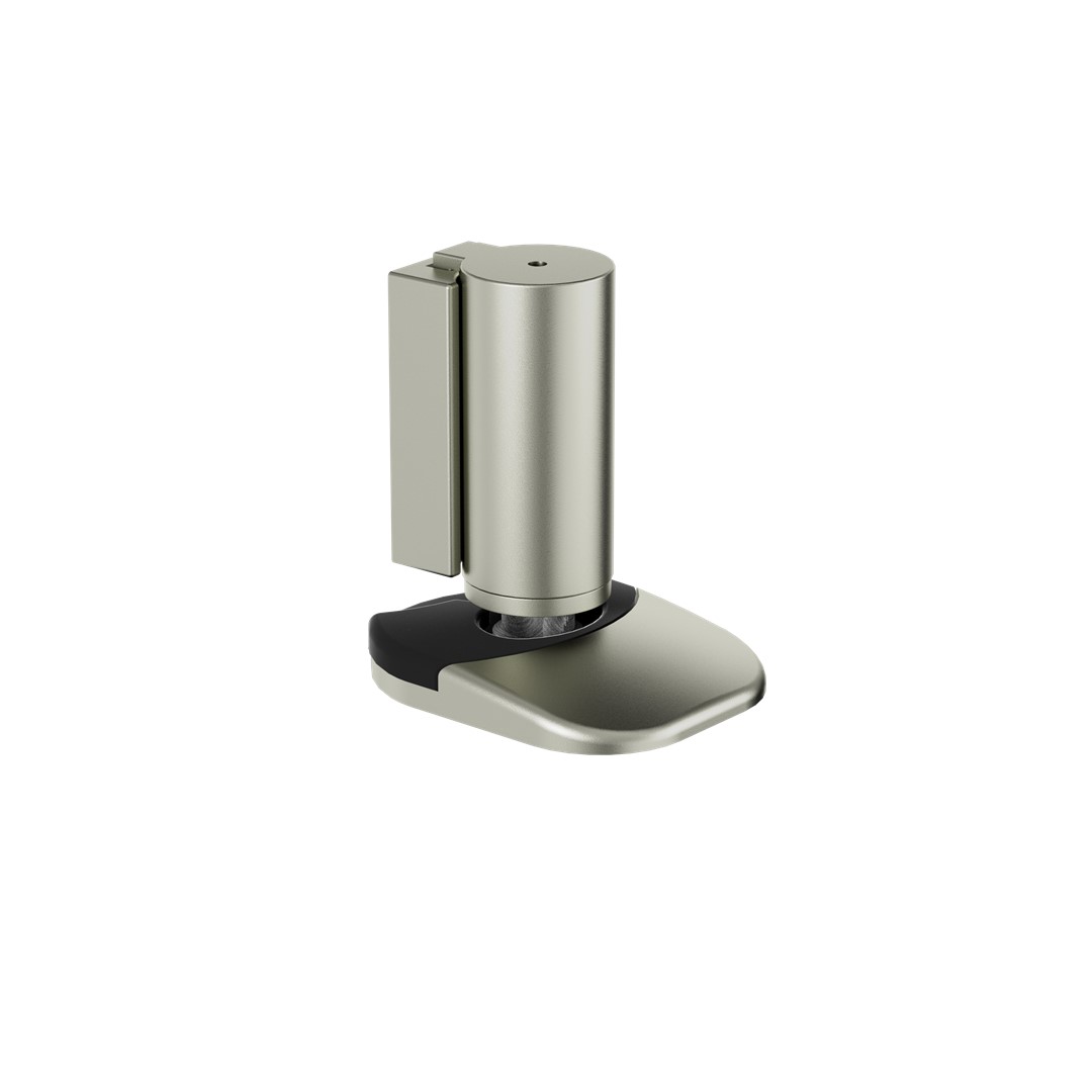 Platinum Grey Glass door windproof door stopper