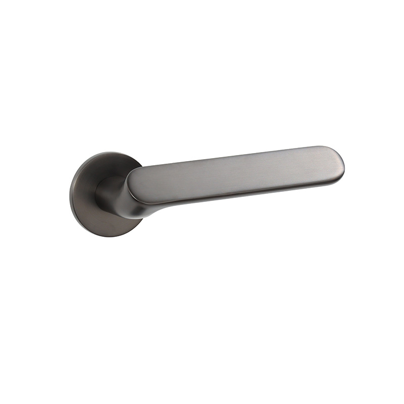 Quots for China Kng Aluminium Modern Interior Door Lever Handle External Opening Non Plus Handle