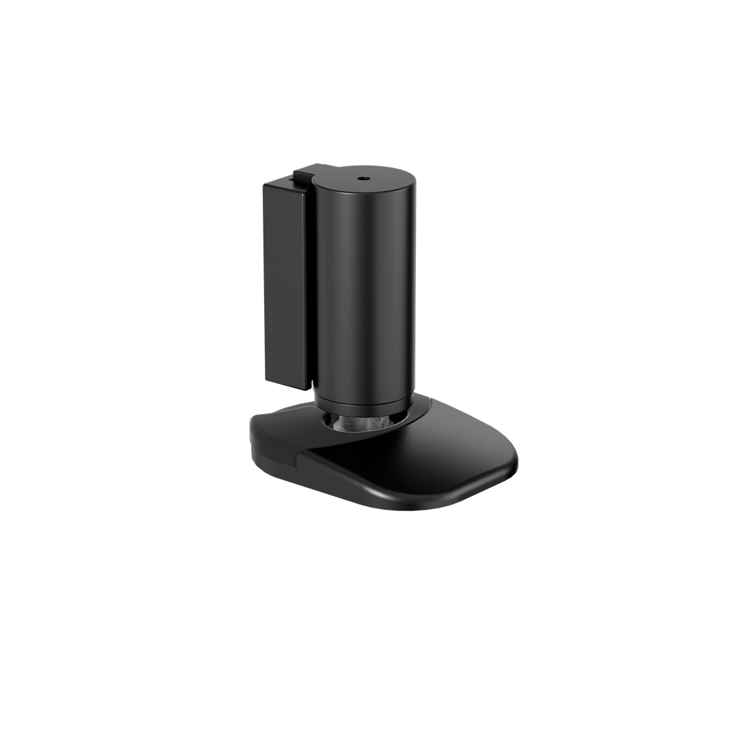 Black Glass door windproof door stopper