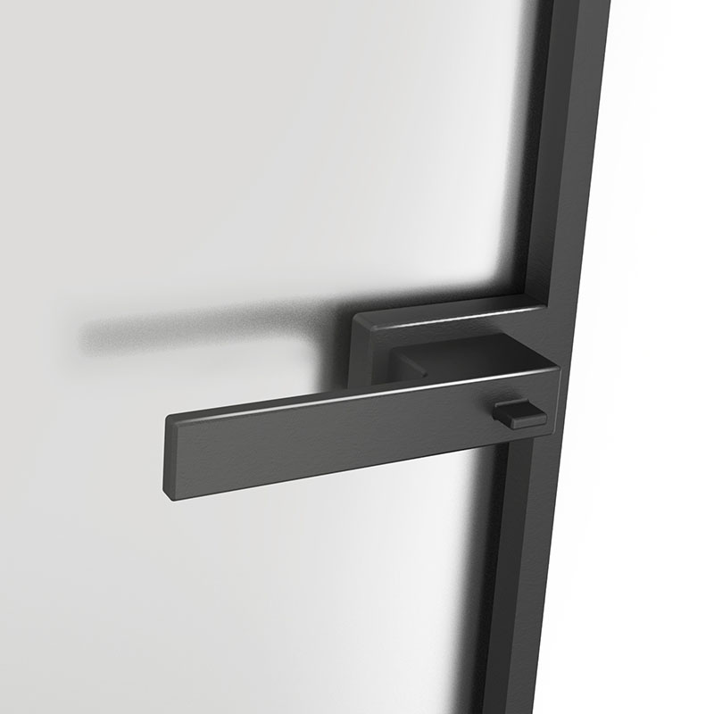 Best quality Sliding Glass Door Locks And Handles - Minimalist Glass Door Lock For Slim Frame Glass Doors – YALIS