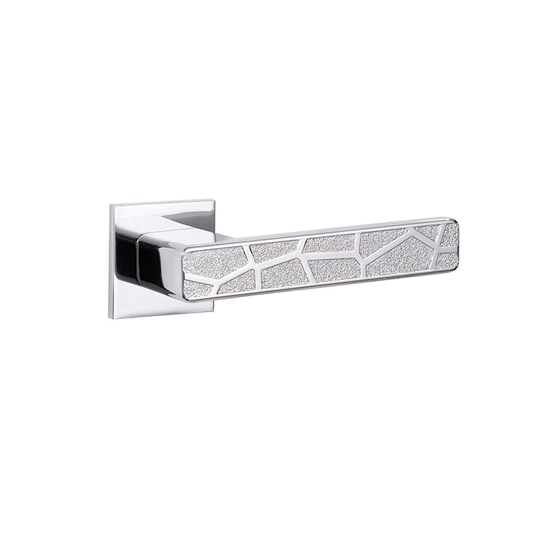 China Cheap price China Fire Rate Stainless Steel Entrance Interior Door Handle Satin Finish