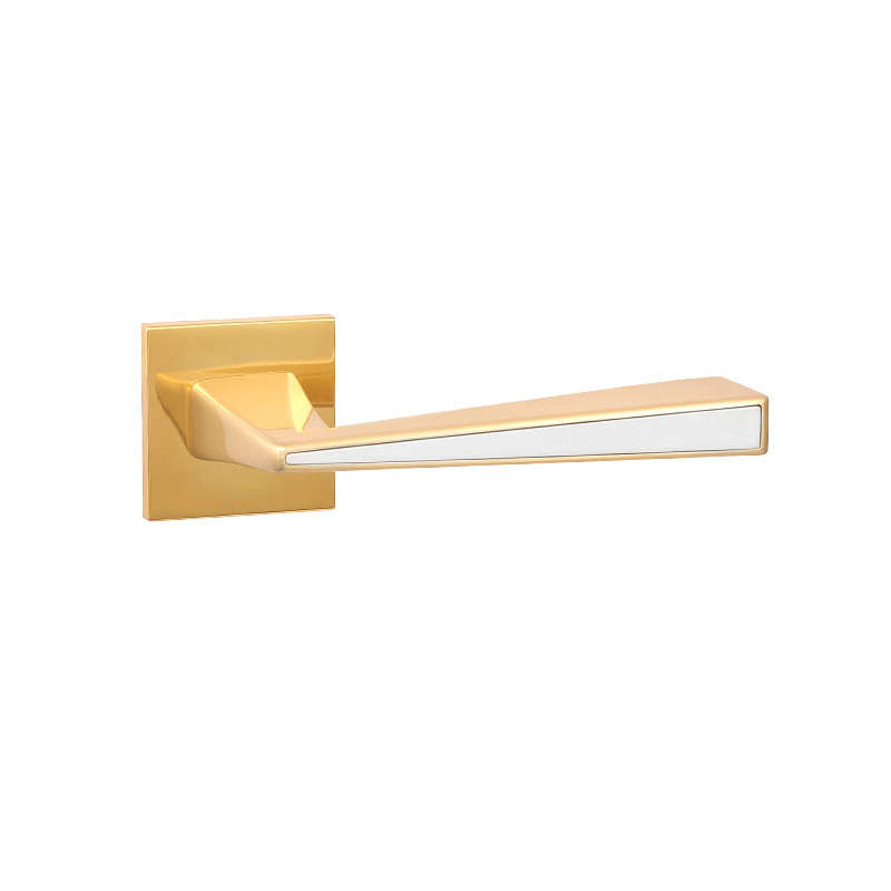 Quots for China Fire Rate Stainless Steel Entrance Interior Door Handle Satin Finish