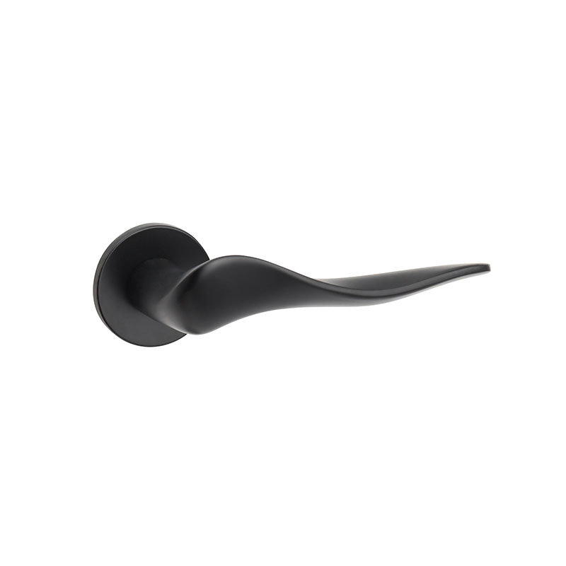 Factory directly French Door Dummy Handles - IOS Certificate China New Design Separate Aluminium Door Handle with Lock – YALIS
