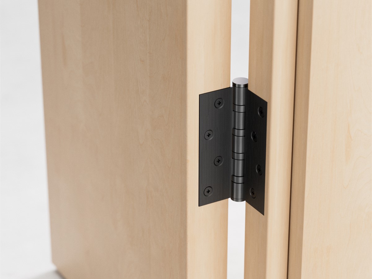 Diagram of a Swing Hinge Installation